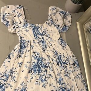 Altard State blue floral dress - unworn